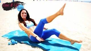 Sleek & Slender Abs With Karena! | Tone It Up Tuesdays