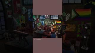 Manifesting Bands for The Sims 4  Bar with stage, no CC concert venue #ts4 #sims4 #simsbuild