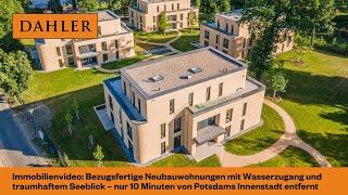 Immobilienvideo: Bezugsfertige Neubauwohnungen mit Wasserzugang und traumhaftem Seeblick in Potsdam