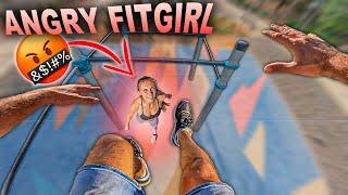 ESCAPING FITNESS GIRL (Epic Parkour Chase POV)