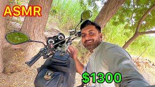 Asmr with $1300 bike ️