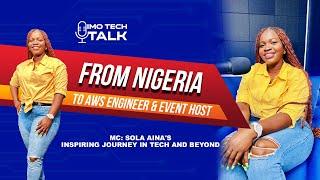 From Nigeria to AWS Engineer & Event Host MC: Sola Aina's Inspiring Journey in Tech and Beyond