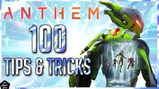 ANTHEM: 100 BEGINNER TIPS N' TRICKS/EVERYTHING YOU NEED TO KNOW! ANTHEM TIPS & GUIDE!