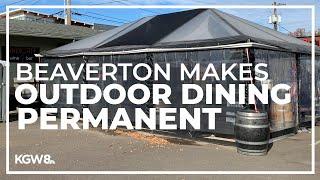 Beaverton makes outdoor dining program permanent