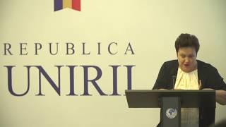 Discursul Vitaliei Pavlicenco la lansarea proiectului "Republica Unirii"