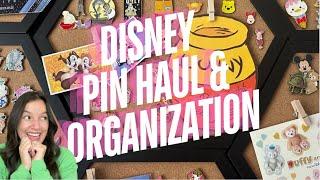 My ENTIRE Disney Pin Collection | Organizing My Disney Pin Boards | Showing ALL of my Disney Pins