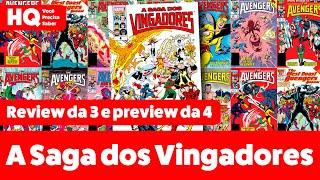 A Saga dos Vingadores | Review da edição 3 e preview da 4