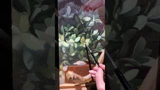 Painting plants!