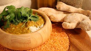 Curried Red Lentil Dhal