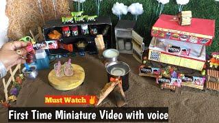 Rs.2 Nescafe Ki Story। Miniature Cold CoffeeRecipe with Interseting Story।