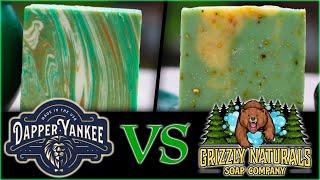 WILD IRISH vs SHAMROCK SUNRISE | Dapper Yankee & Grizzly Naturals | St. Patrick’s Day Soap Bars