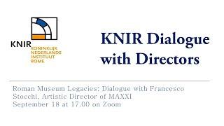 KNIR Dialogue with Directors 2024 / Francesco Stocchi