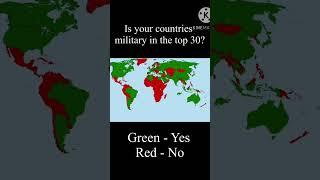 Is your countries military in the top 30?