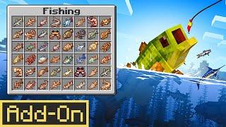 FISHING 2.0 ADDON: Enhances Your Fishing Experience in Minecraft Bedrock Survival
