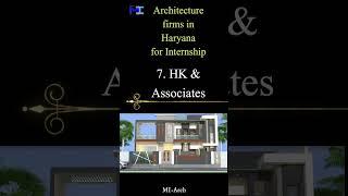 Architecture firm in Haryana for Internship