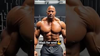 Dwayne Johnson fitness exercises #agt #americagottelent #dwaynejohnson #ai #viralvideo #shorts #gym