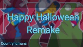 Happy Halloween || "Animation Meme" - Ft. Countryhumans Usa, UK, Sweden, India, S. Korea and more