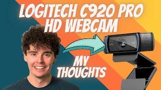 Logitech C920 Hd Pro Webcam (Black) Black (Review)