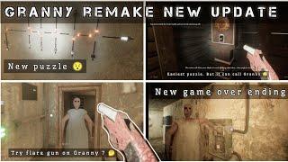 Granny Remake new update new electrocution game over ending 