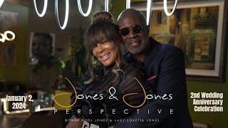 BISHOP NOEL JONES & FIRST LADY LORETTA JONES CELEBRATE 2 YEAR WEDDING ANNIVERSARY