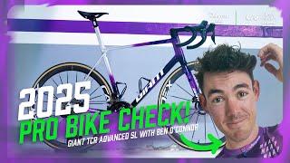 PRO BIKE CHECK | 2025 Giant TCR Advanced SL with Ben O'Connor