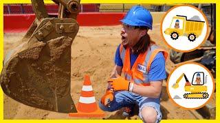 Construction Equipment for Kids | Handyman Hal Visits Diggerland USA