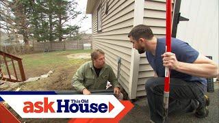 How to Install a Channel Drain | Ask This Old House