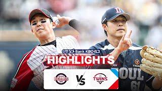 [KBO 하이라이트] 7.21 두산 vs LG | 2024 신한 SOL뱅크 KBO 리그 | 야구
