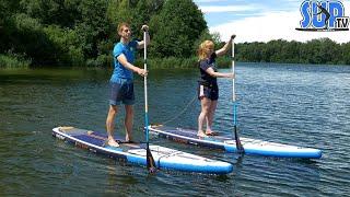 STX Race 12'6" & Tourer 11'6" im Test: Feste Wasserabrisskante & hohe Steifigkeit bei Touring-iSUP!