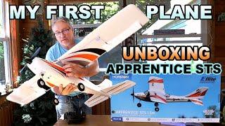 RC Plane - Horizon Hobby Apprentice STS airplane unboxing- My first plane