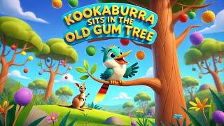 Kookaburra Sits On the Old Gum Tree Rhyme |Nursery Rhymes |Action Songs/Rhymes |Pre Primary Rhymes |