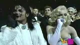 Michael Jackson and Madonna at the 1991 Academy Awards