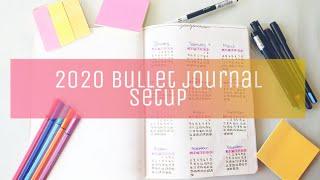 2020 bullet journal set up | India | himani shah #2020