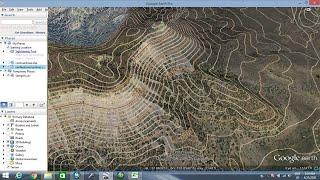 How to extract contour lines And DEM from Google Earth