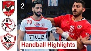 Ahly vs Zamalek Handball Highlights Best of 3 Egypt handball league 2024 (2)