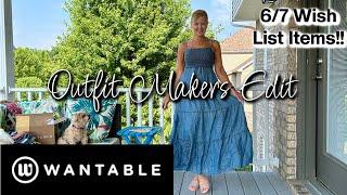 Wantable | Outfit Makers - Received 6/7 Wish List Items!!