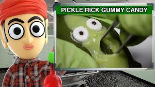 Pickle Rick Gummy Candy Throat Surgery | Runforthecube Food Review