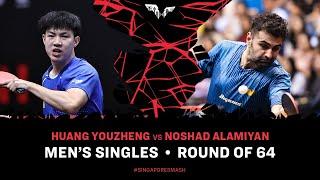 Huang Youzheng vs Noshad Alamiyan | MS R64 | Singapore Smash 2025