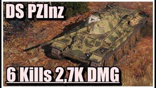 World of Tanks DS PZInz - 6 Kills 2,7K Damage Tundra