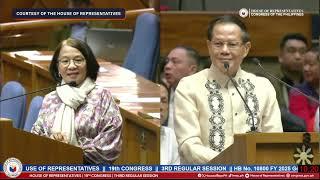 LIVESTREAM: House takes up Vice President Sara Duterte's 2025 budget on last day of session