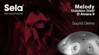 Sela Melody Handpan - Stainless Steel D Amara 9 - SE 227