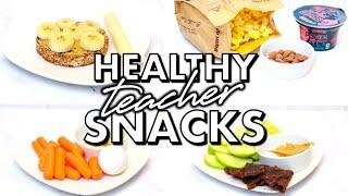 5 HEALTHY Snack Ideas for Teachers