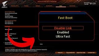 Como desativar o FAST BOOT ou Ultra Fast da Bios