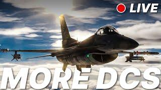 More DCS PVE Multiplayer - F16 or A10c II | DCS Live