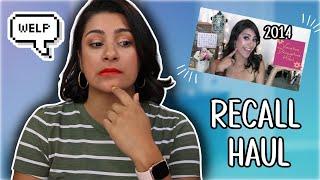 RECALL HAUL | Where Are The Products I Hauled On Vacation? | Money Down The Drain?