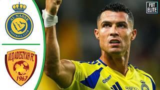 Cristiano Ronaldo Goal - Al-Nassr vs Al-Qadisiya 1-2 Extended Highlights & Goals 2024