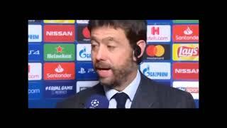 POST JUVENTUS-AJAX 1-2 PRESIDENTE ANDREA AGNELLI. POSSIBILE ESONERO ALLEGRI? [SKY SPORY]