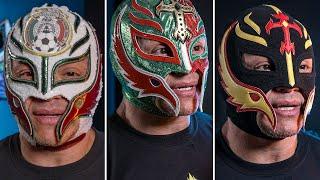 Go inside Rey Mysterio’s mask collection