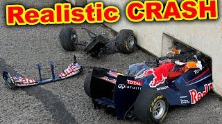 RC F1 Car Realistic CRASH (Rare Expensive Model)