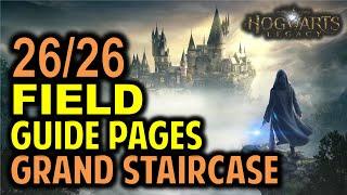 The Grand Staircase: All 26 Field Guide Pages Locations | Hogwarts Legacy